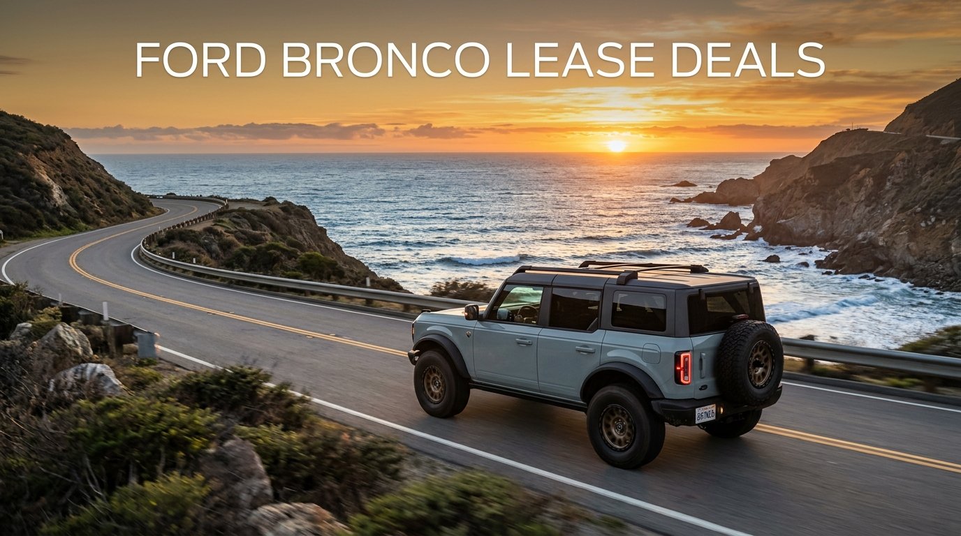 Ford Bronco Lease Deals