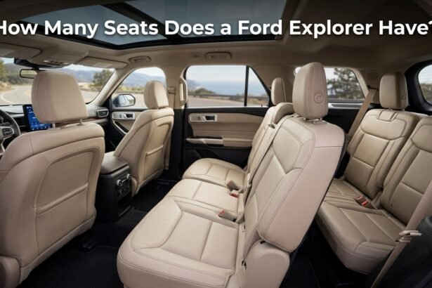 How Many Seats Does a Ford Explorer Have?