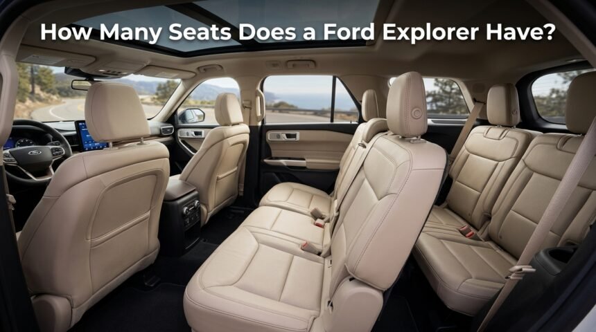 How Many Seats Does a Ford Explorer Have?