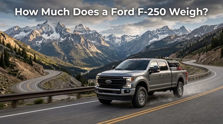 How Much Does a Ford F-250 Weigh?