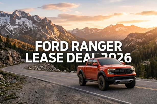 Ford Ranger Lease Deal 2026