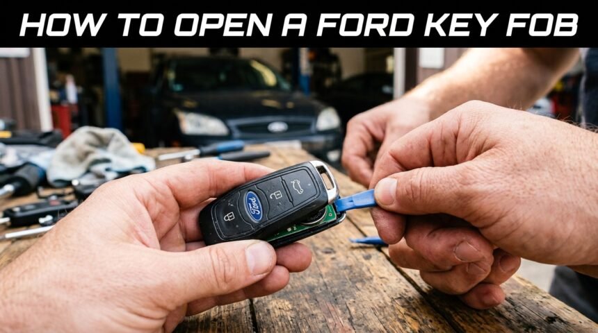 How to Open a Ford Key Fob