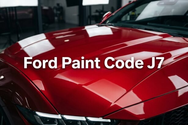Ford Paint Code J7