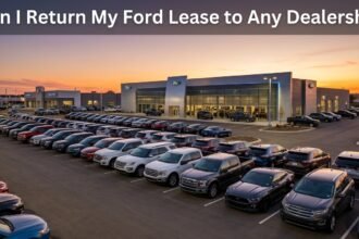 Can I Return My Ford Lease to Any Dealership